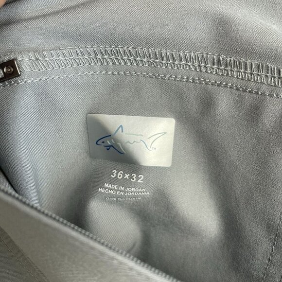 NWOT Greg Norman Men's 36x32 Gray Stretch Tech Pants performance - Picture 5 of 9